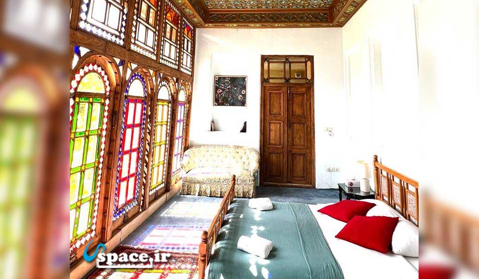 نمای اتاق بهارنارنج اقامتگاه بوم گردی خانه شیراز - شیراز